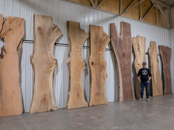 Live Edge Slabs for Sale  We Ship Wood Slabs Nationwide - KC