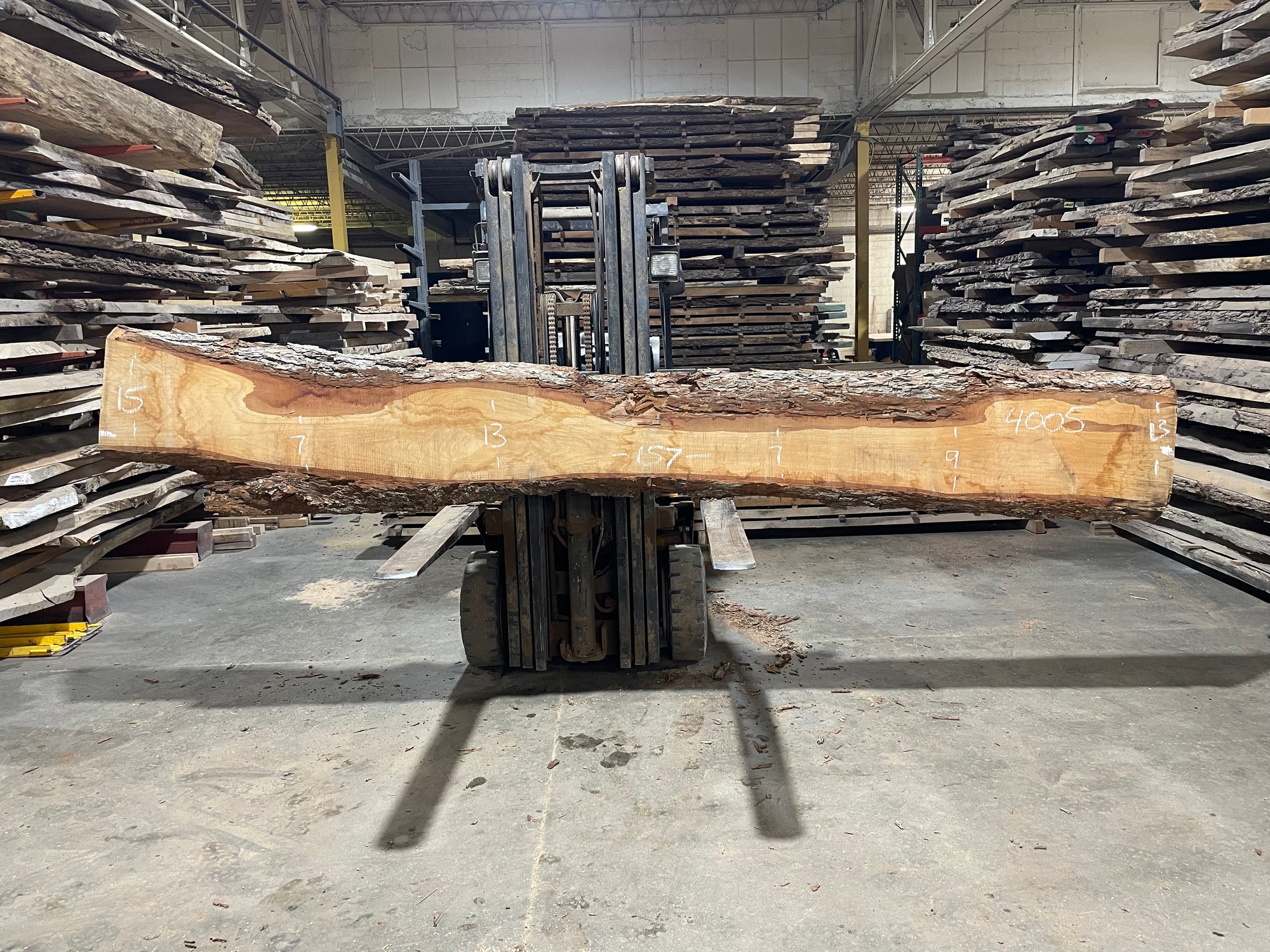 Pecan - (4005) 157" L x 7-15" W x 2.5 T