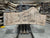 BLACK WALNUT (3374) 104” L x 24-43” W x 2.5” T